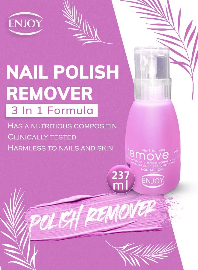 إنجوي مزيل طلاء الأظافر الوردي – إزالة فعالة مع لمسة منعشة، 150 مل - Image 4