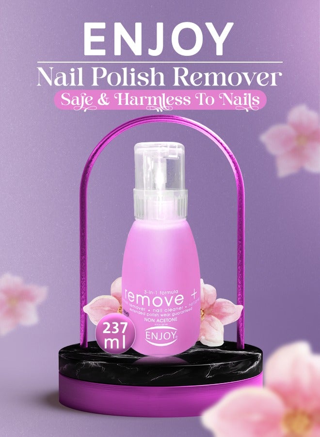 إنجوي مزيل طلاء الأظافر الوردي – إزالة فعالة مع لمسة منعشة، 150 مل - Image 3