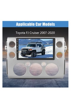 Junsun Car Radio Stereo Android 12 for Toyota FJ Cruiser 2007-2014 with CarPlay Android Auto Bluetooth WiFi  - Image 2