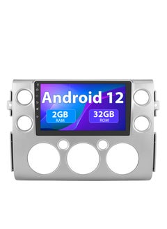 Junsun Car Radio Stereo Android 12 for Toyota FJ Cruiser 2007-2014 with CarPlay Android Auto Bluetooth WiFi  - Image 1