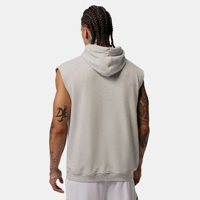 Jordan Grey Men's Sport Crossover Dri-FIT Training Pullover Hoodie for Men | Best Price UAE