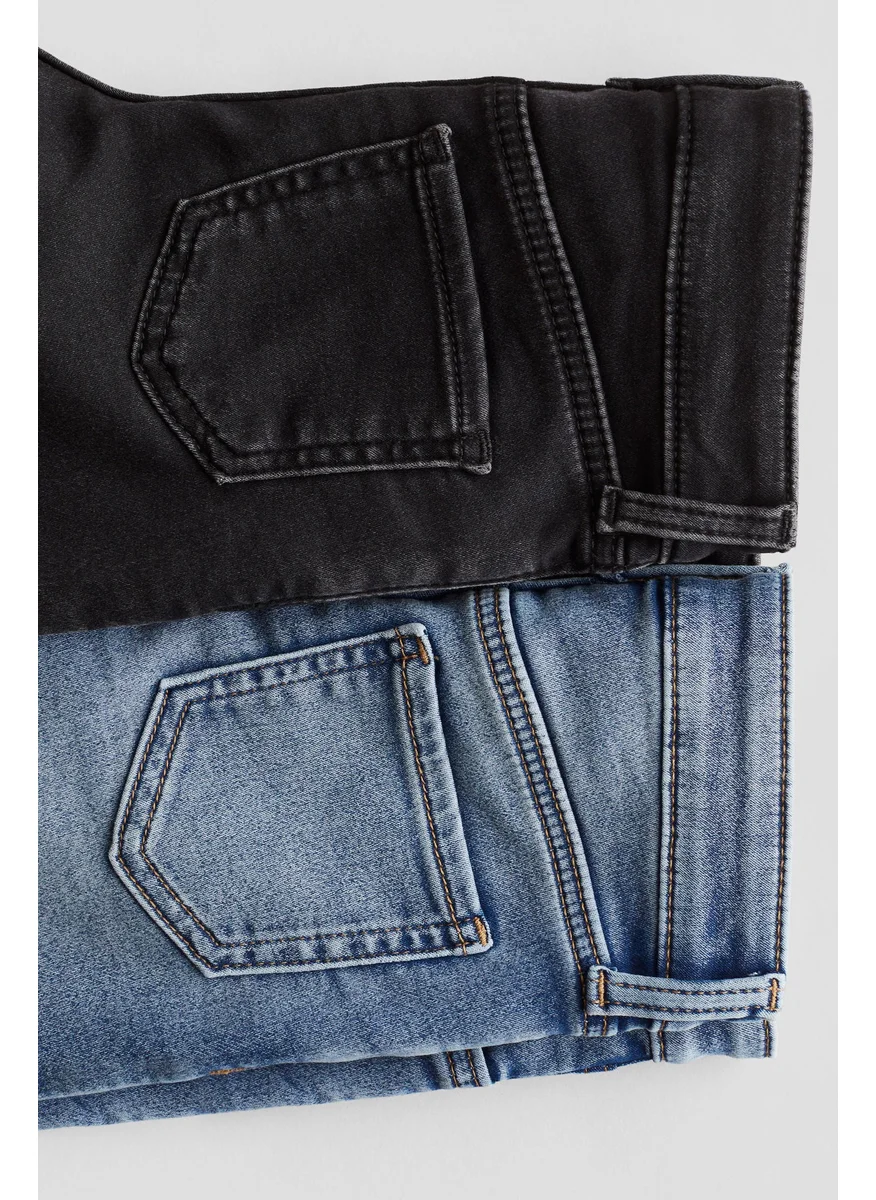 H&M 2-Pack Supersoft Skinny Fit Jeans