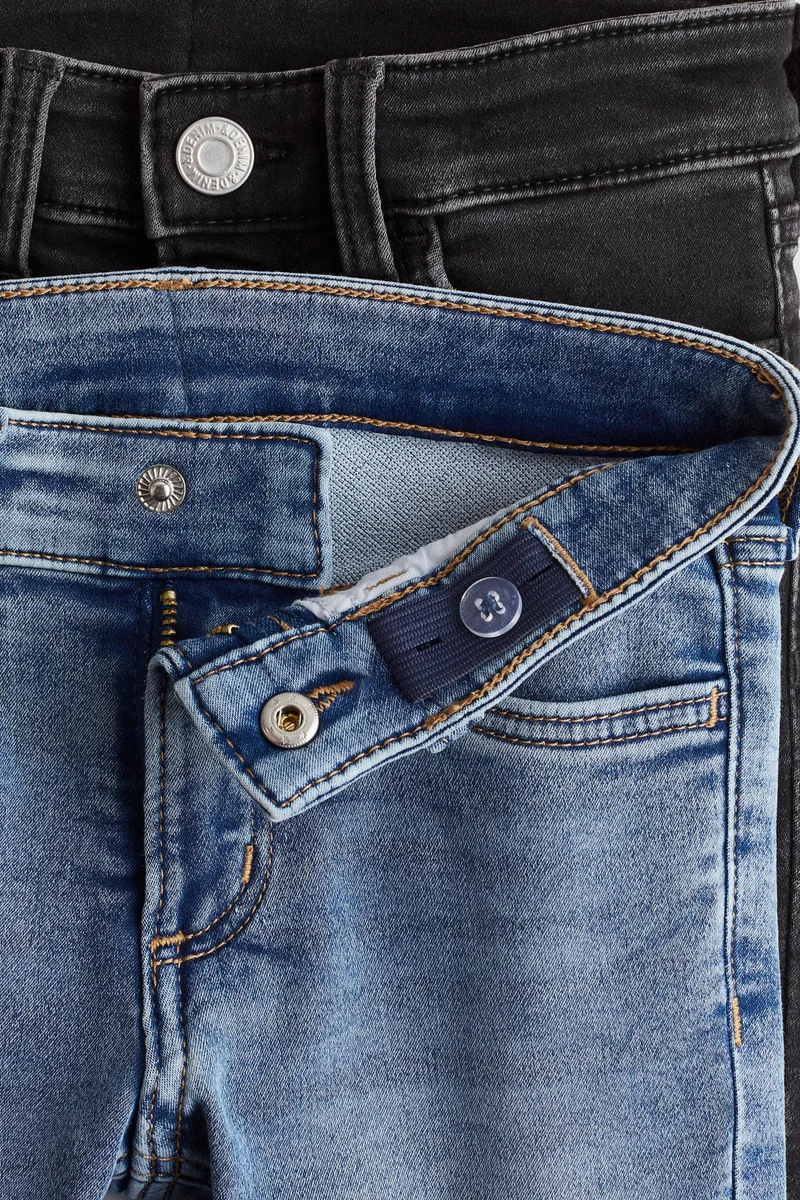 H&M 2-Pack Supersoft Skinny Fit Jeans
