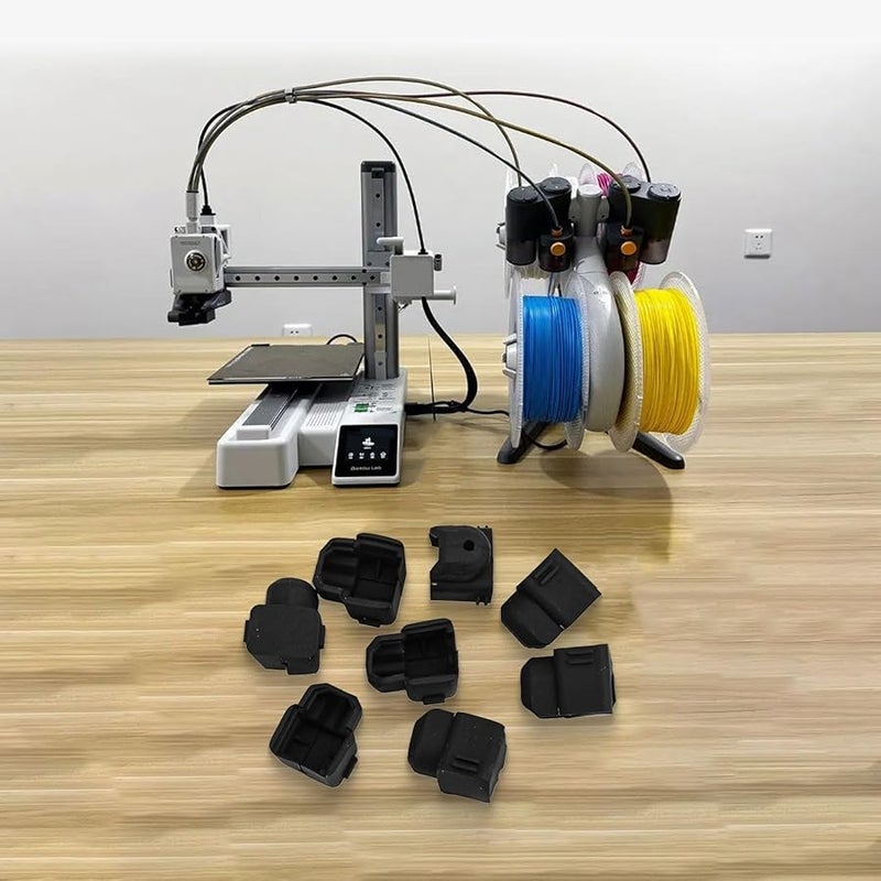 بامبو لاب A1 A1 ميني سخان كتلة سيليكون جوارب العزل الحراري الحماية 8 قطع حزمة - Image 3