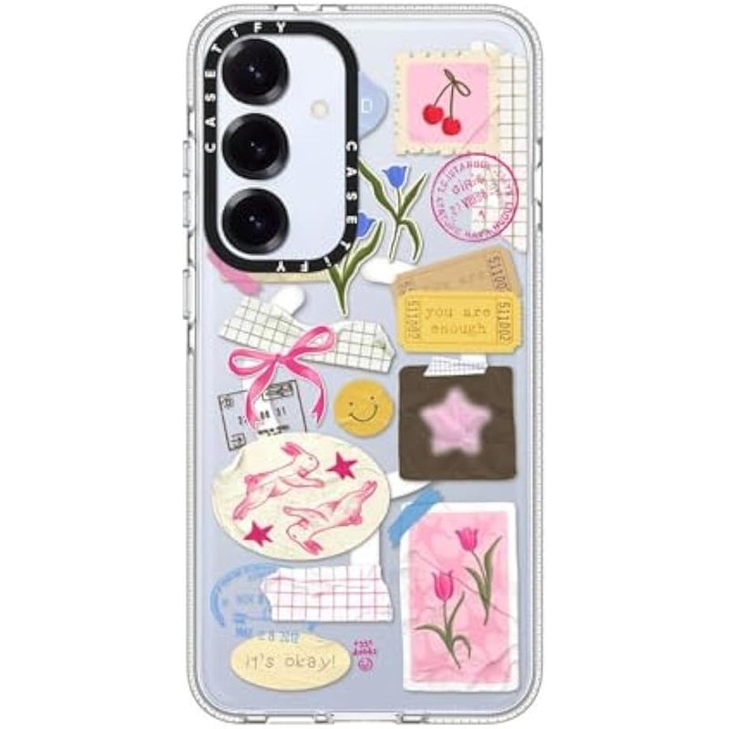 CASETIFY Magnetic Clear Galaxy S25+ Case 【Compatible with Magsafe】 - You are Stars Collage - Image 2