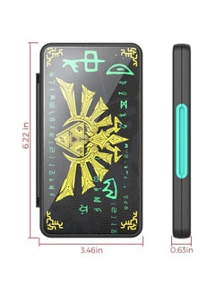 X-level Switch Game Card Storage Box for Nintendo Switch/Switch OLED/Switch Lite, Gradient Colour Lining Games Card Holder with Portable Compact Storage Case Box, 24 Game Card Slots and 24 Micro SD Card Slots  - Image 2