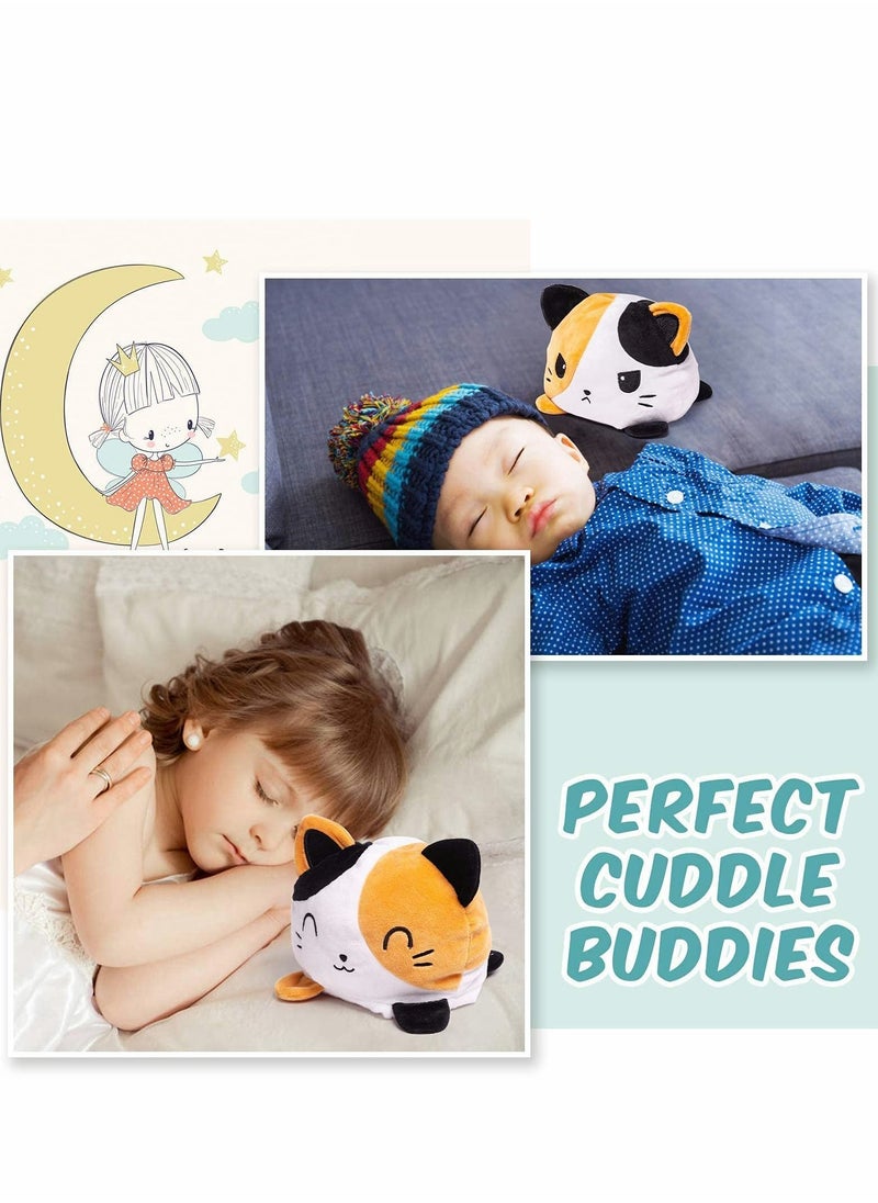 Y&D - Double Sided Flip Cat Plush Toy, Reversible Plush, Plushie, Cute Soft - Image 1