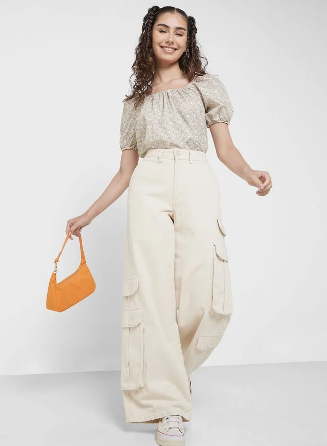 Ginger Puff Sleeve Top