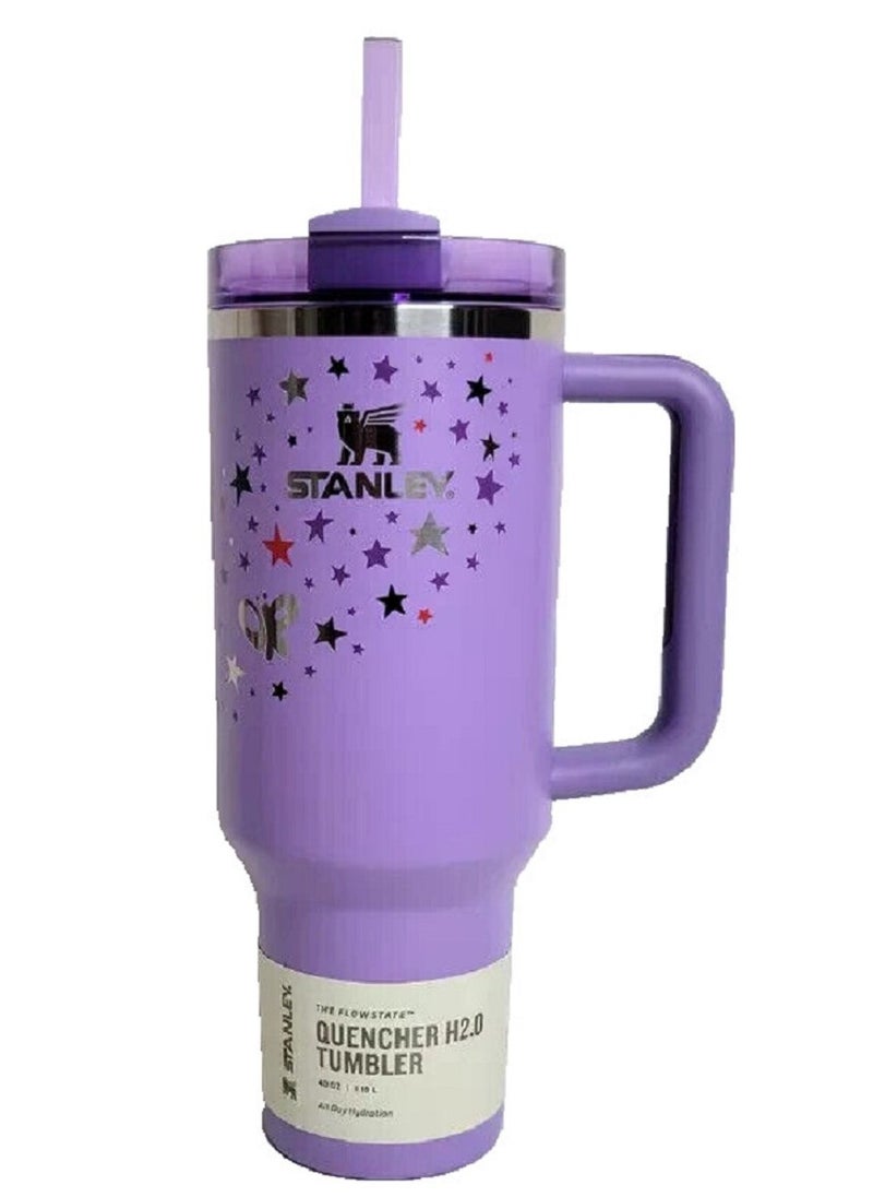 Stanley - Olivia Rodrigo 40 oz Quencher H2.0 - Vacuum Insulated Tumbler with Reusable Straw for Water, Iced Tea, Coffee, and Juices - Perfect Gift Idea - Image 1