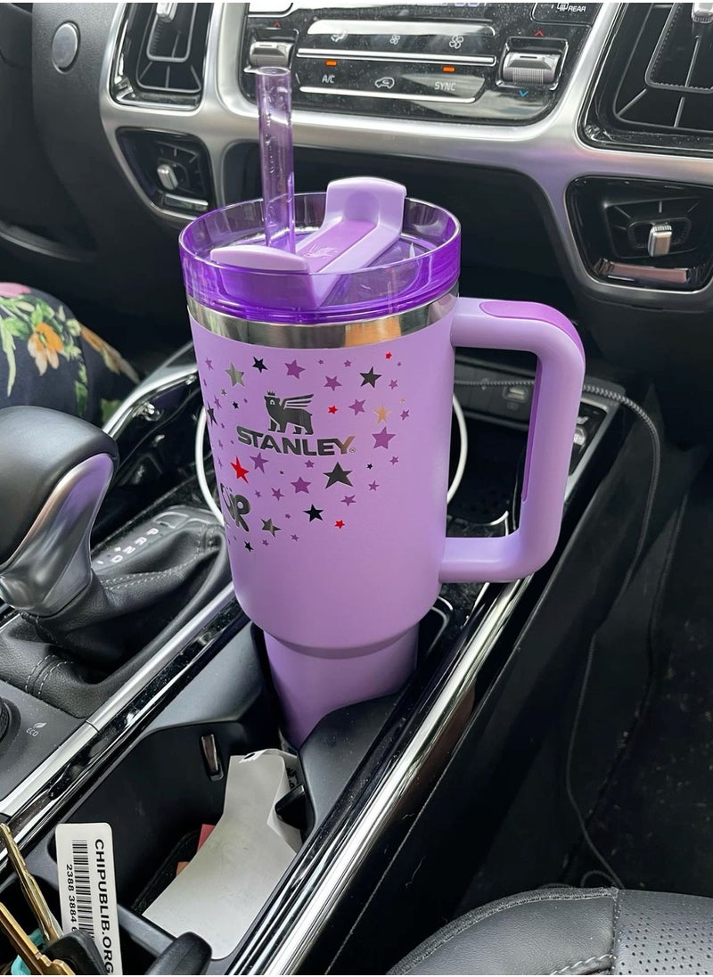 Stanley - Olivia Rodrigo 40 oz Quencher H2.0 - Vacuum Insulated Tumbler with Reusable Straw for Water, Iced Tea, Coffee, and Juices - Perfect Gift Idea - Image 1