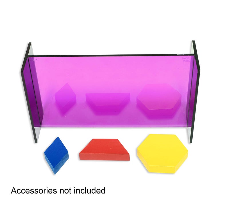 LEARNING ADVANTAGE - 7706 Learning Advantage Reflective GeoMirror - Create Expert Drawings With This Easy Tracing Gadget - Mira-Style Geometry Tool - Trace Images and Shapes - Observe Reflections, Symmetry and Congruence - Image 3