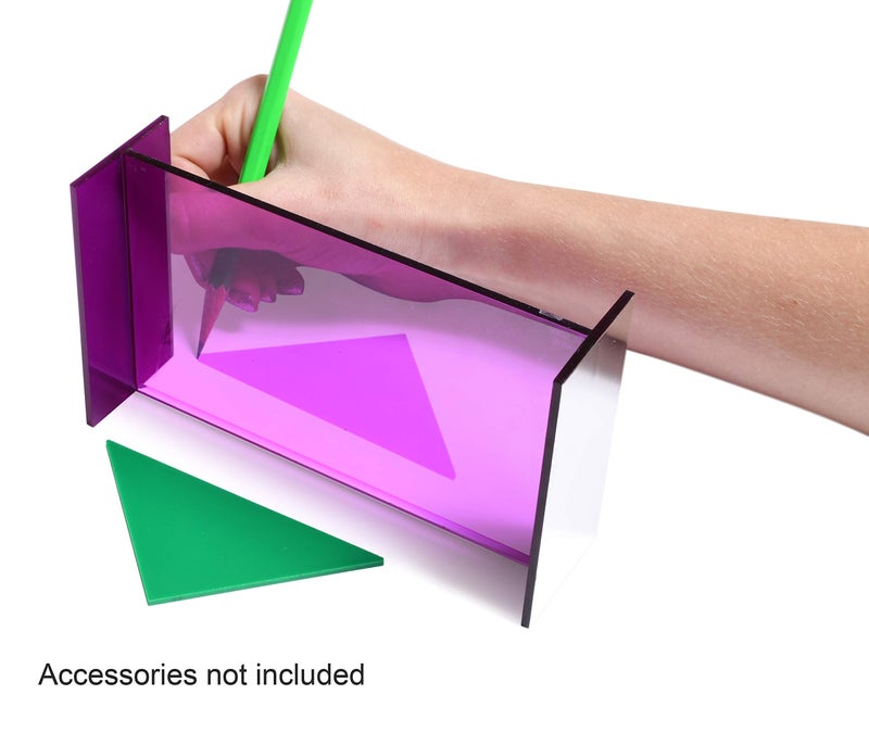 LEARNING ADVANTAGE - 7706 Learning Advantage Reflective GeoMirror - Create Expert Drawings With This Easy Tracing Gadget - Mira-Style Geometry Tool - Trace Images and Shapes - Observe Reflections, Symmetry and Congruence - Image 4