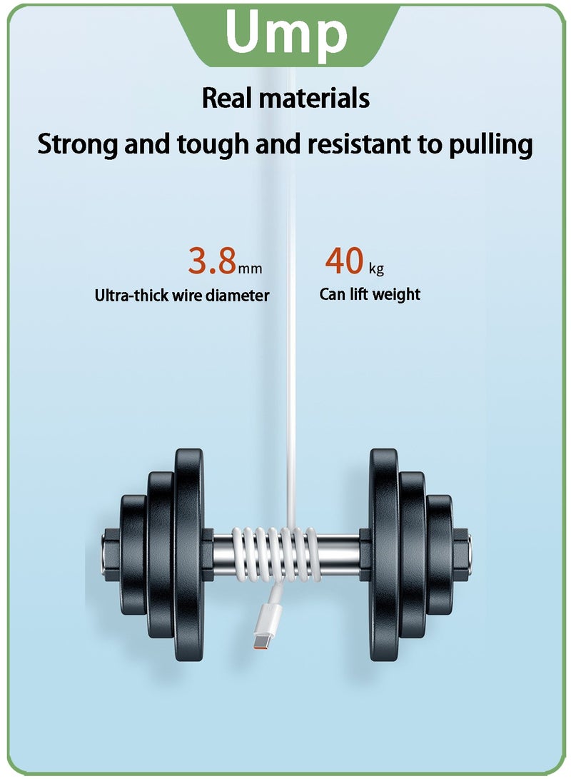 Ump Official Type-C Super Fast Charging Data Cable, 1 meter, for Huawei/Xiaomi/Honor, supports up to 120W fast charging - Image 3