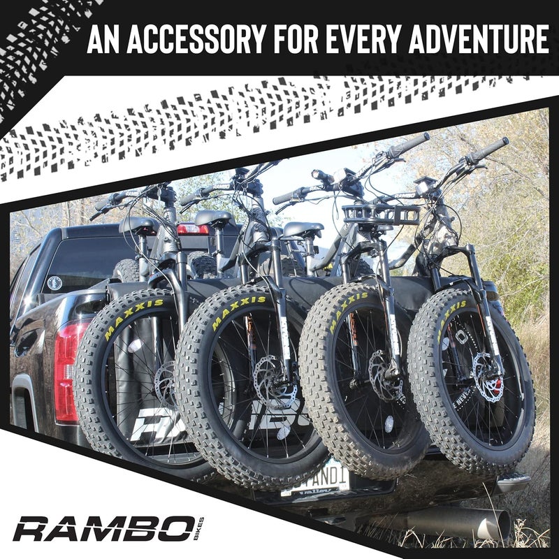 Rambo Bikes Tailgate Cover Vehicle Bike Hauler Black One Size - Image 5