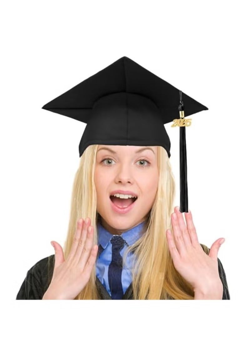 TOP ONE Unisex Adult Graduation Cap with 2025 Tassel,High School and Bachelor Graduation Party,Graduation Ceremony Hat Party Ceremony - Image 2