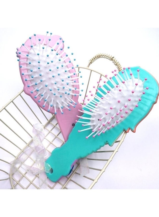 NIBEMINENT 2-Piece 3D Princess Mermaid Hair Comb Multicolour - Image 4
