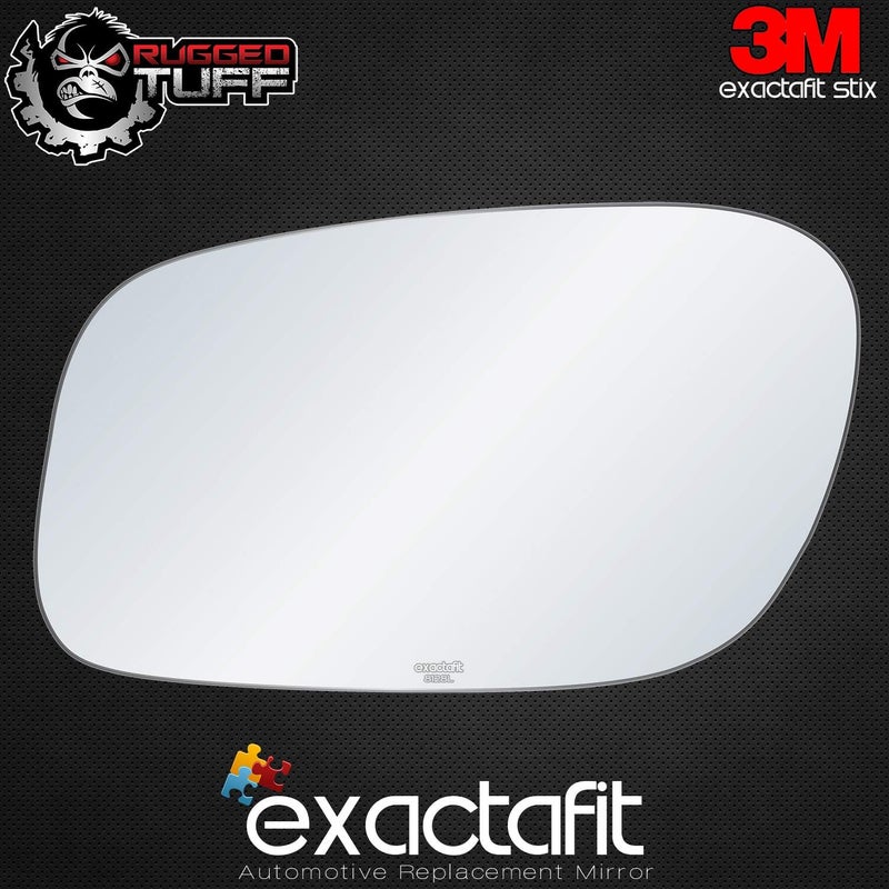 Rugged TUFF exactafit 8128L Driver Side Mirror Glass Replacement Repair Compatible With 1998-2011 Lincoln Town Car Tiered cost purchase alternatives - Image 3