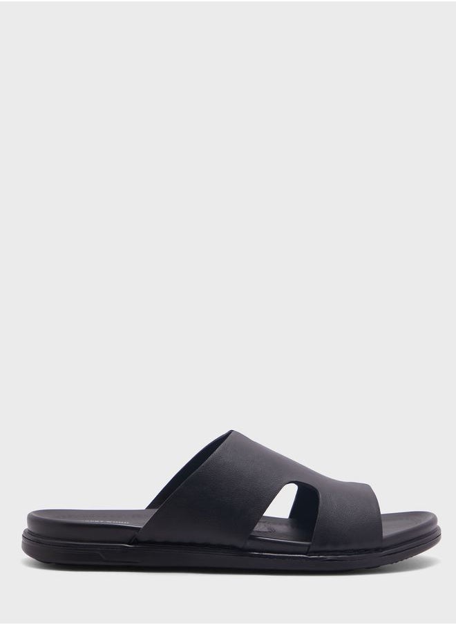 Robert Wood - Comfort Footbed Slider Sandals - Image 1
