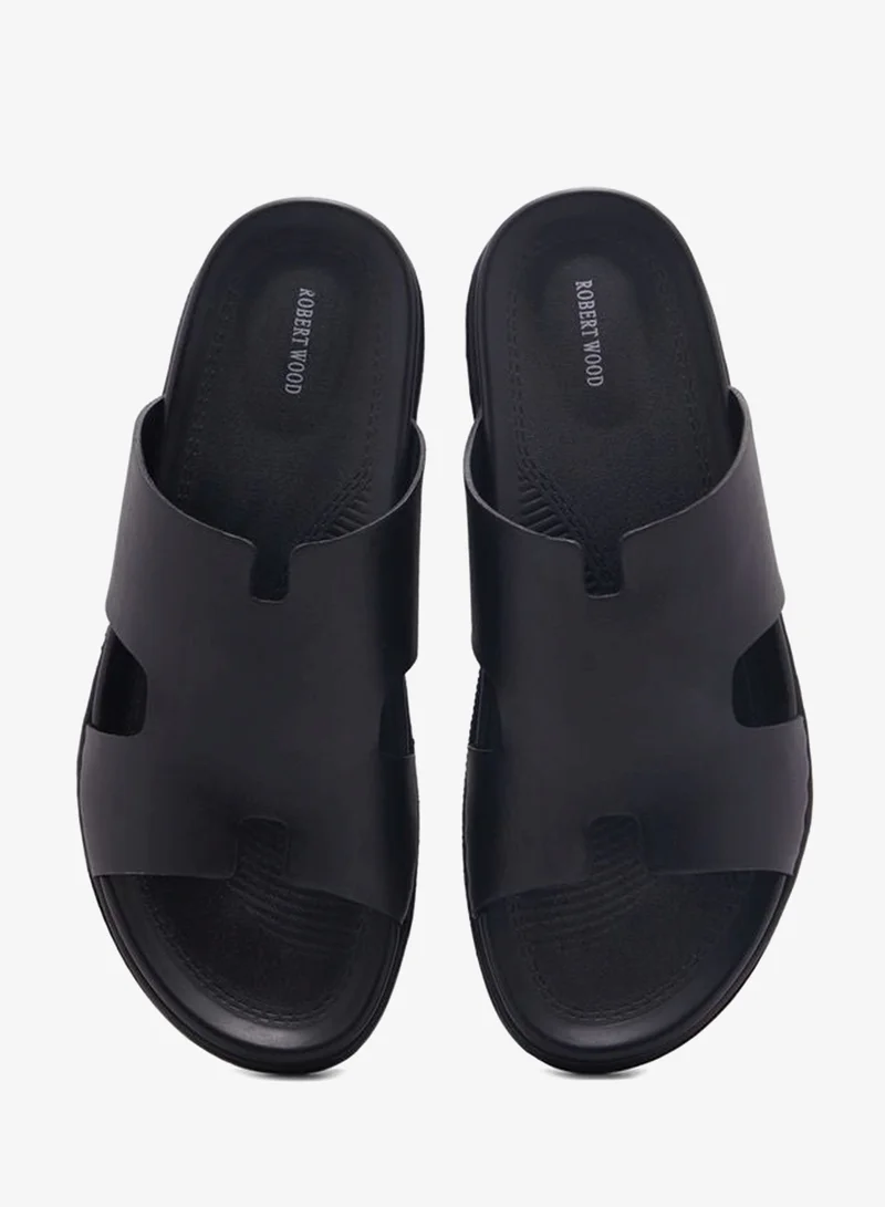 روبرت وود صنادل منزلقة مريحة للقدم