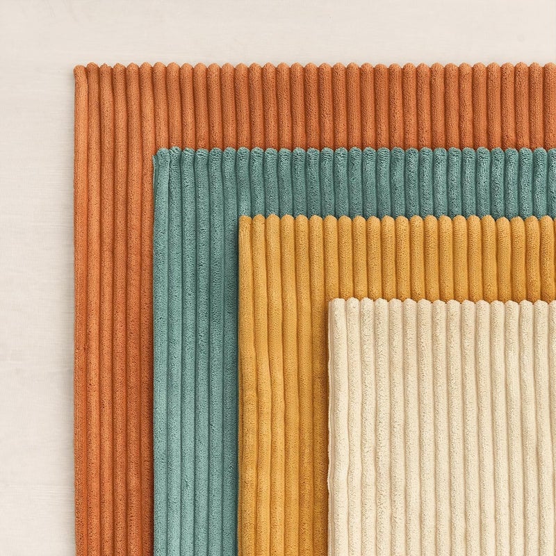 Topfinel 20x20 inch 4 Pack Decorative Throw Pillow Covers,Soft Velvet Modern Double-Sided Designs, Mix and Match for Home Fall Decor, Cushion Covers Set of 4 (Orange/Teal) - Image 3