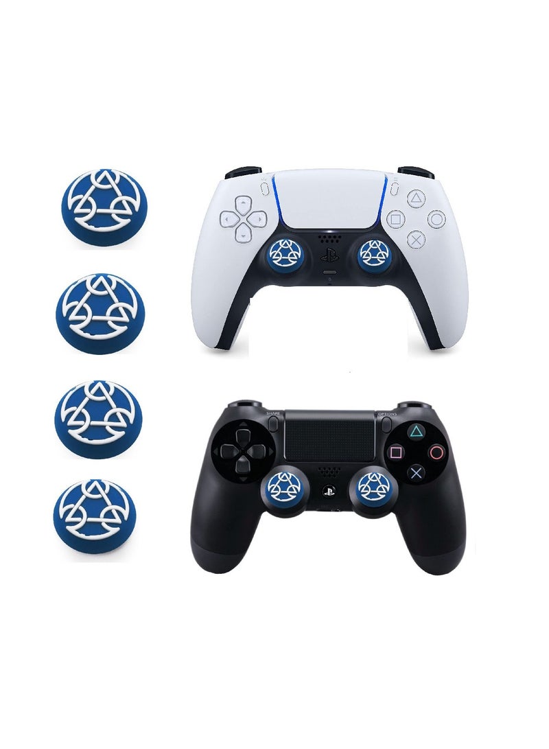 YONK 4 Pieces Controller Silicone Thumb Grip Cap joystick Thumbstick For Ps5 & Ps4 SY44 - Image 2