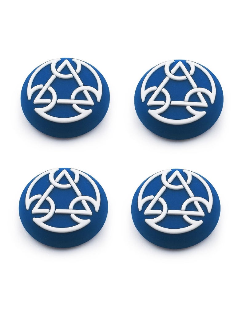 YONK 4 Pieces Controller Silicone Thumb Grip Cap joystick Thumbstick For Ps5 & Ps4 SY44 - Image 1