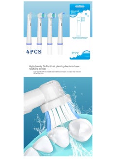 Generic Oral-B Electric Toothbrush Head 3D 4-Piece Replacement Brush Heads for Braun Oral B  - Image 5