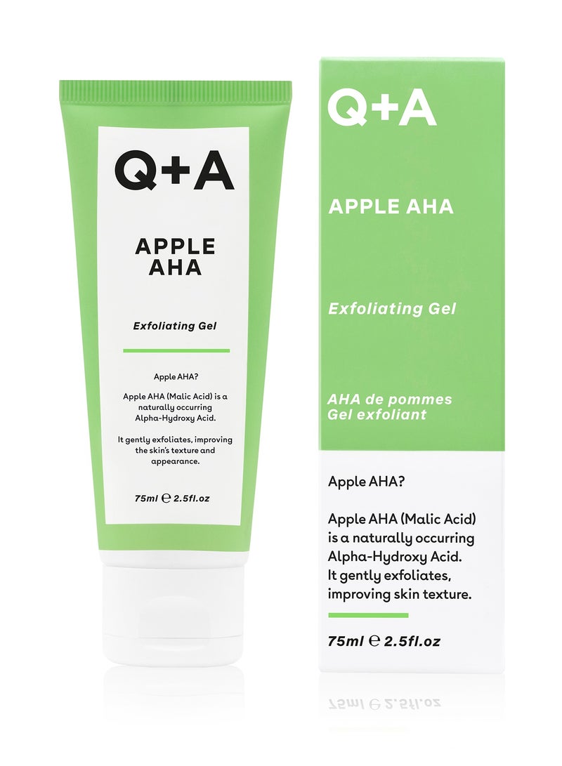 كيو+إيه سؤال وجواب جل التقشير أبل AHA 75 مل