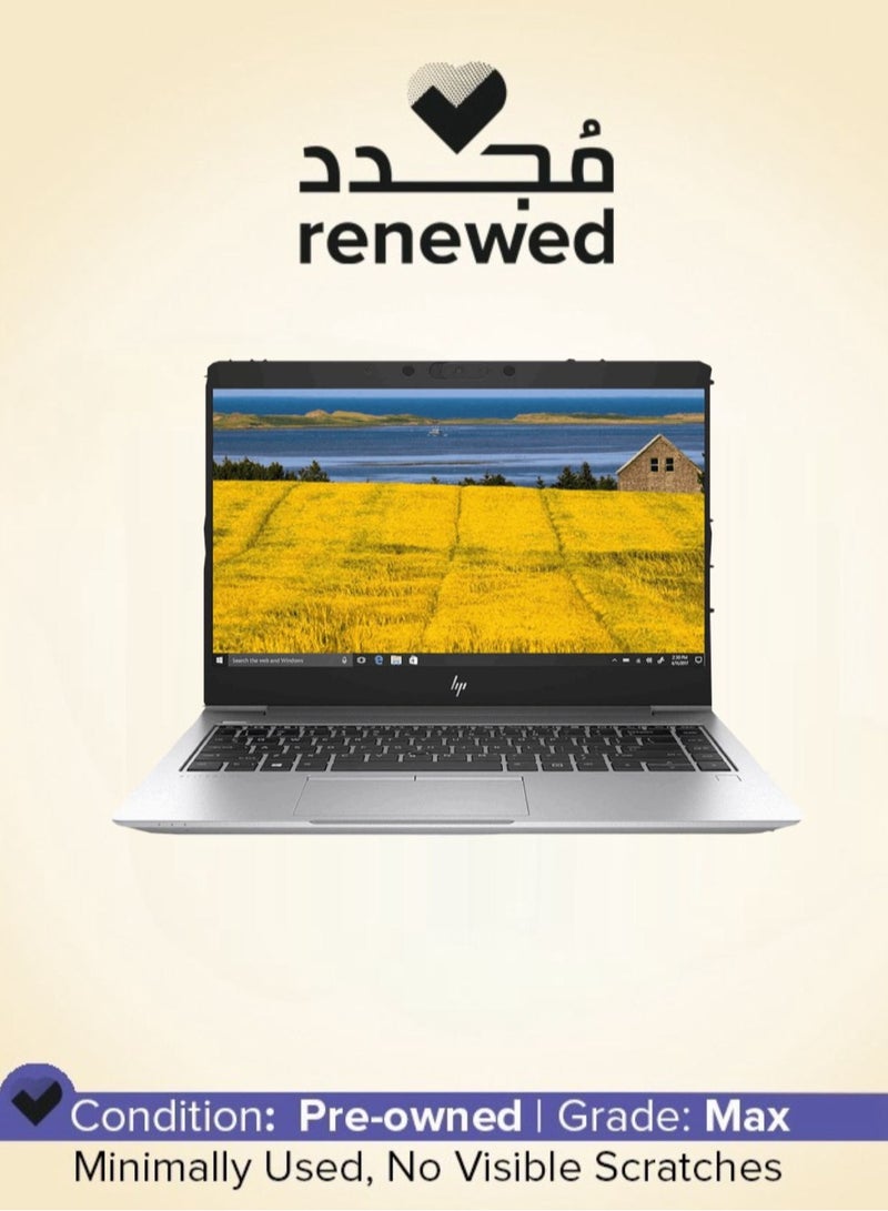 HP Renewed HP Elitebook 745 G6 Laptop – 14" FHD, R5-3500, 16GB RAM, 256GB SSD, AMD 2G - English Silver - Image 1