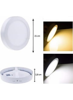 CATA CT-5271 25W Surface Mounted LED Panel Round Daylight  - Image 2