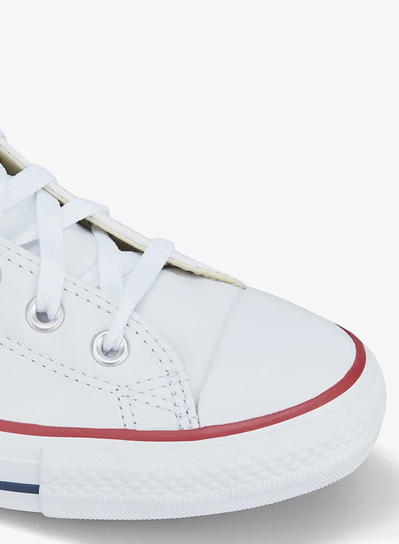 Converse White Chuck Taylor All Star Leather Unisex Shoe  | Best Price UAE