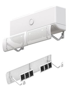Adjustable Air Conditioner Deflector with Filter Ac Air Outlet Air Wing Household Summer  Air Cooled Baffle Wind Direction Telescopic Windshield for Home Folding Wind Screen Wind Shield with Filter