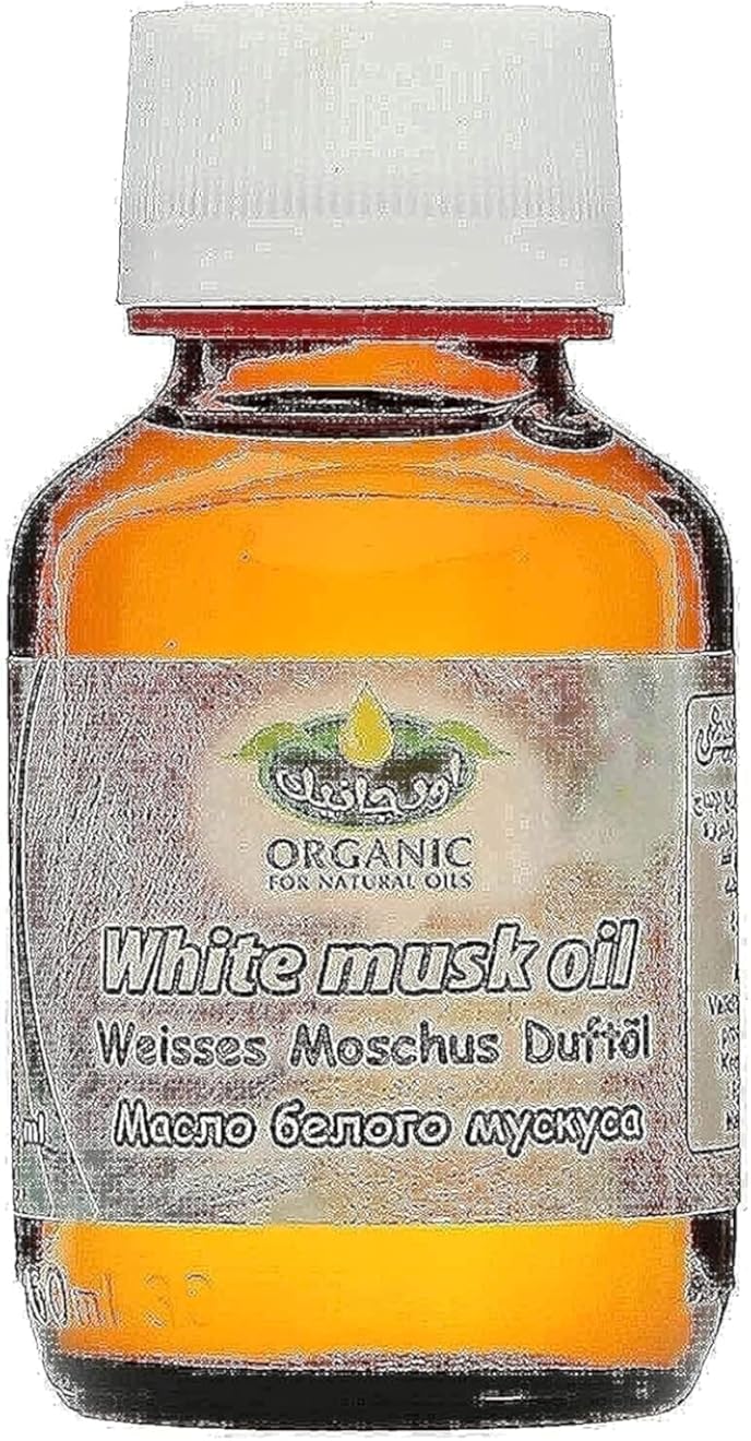 Organic Body Massage White Musk Oil, 60 ml