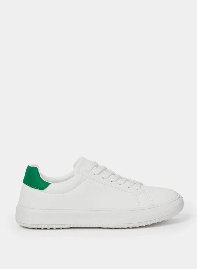 Styli Low Top Casual Lace-Up Sneakers