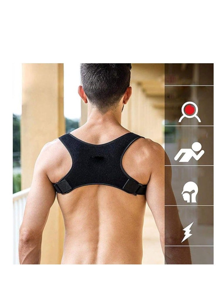Relax Smart The back belt for posture correction and shoulder straightening is made of strong, breathable and comfortable material - Image 1