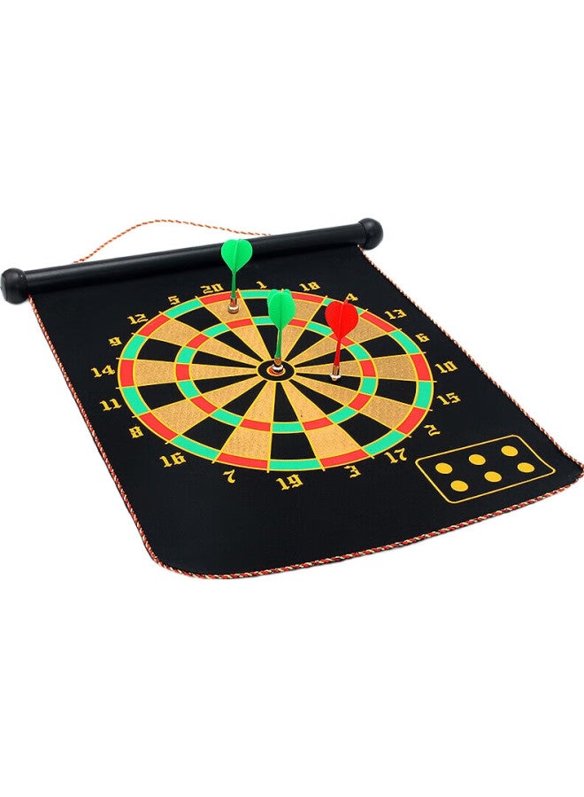 New impetus New Power 17-Inch Soft Double-Sided Magnetic Dartboard Set, Children'S Gift Toy, Team Building Gift, Includes 6 Darts Xd0116 - Image 1