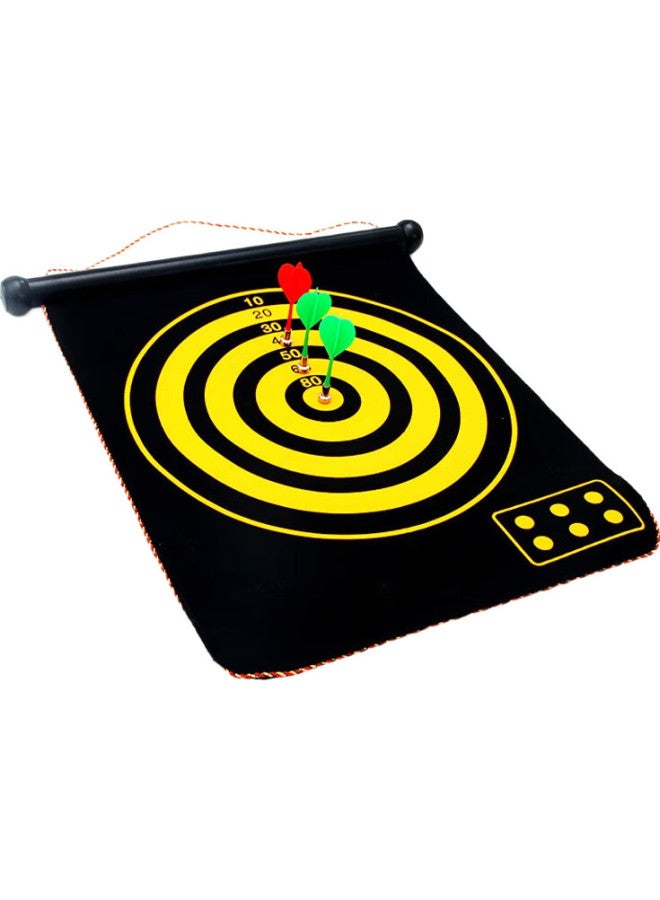 New impetus New Power 17-Inch Soft Double-Sided Magnetic Dartboard Set, Children'S Gift Toy, Team Building Gift, Includes 6 Darts Xd0116 - Image 2