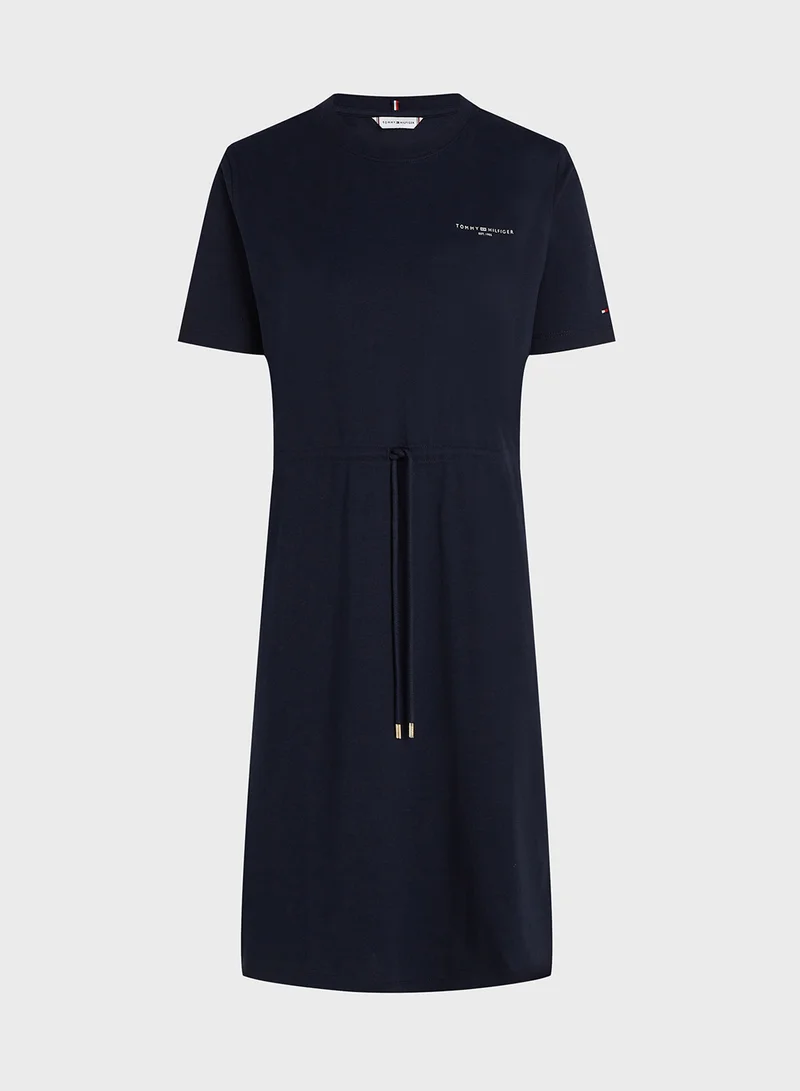 TOMMY HILFIGER Navy T-Shirt Dress