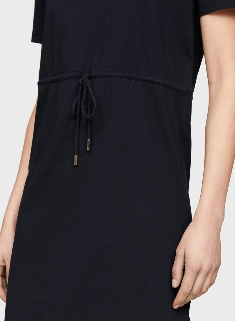 TOMMY HILFIGER Navy T-Shirt Dress