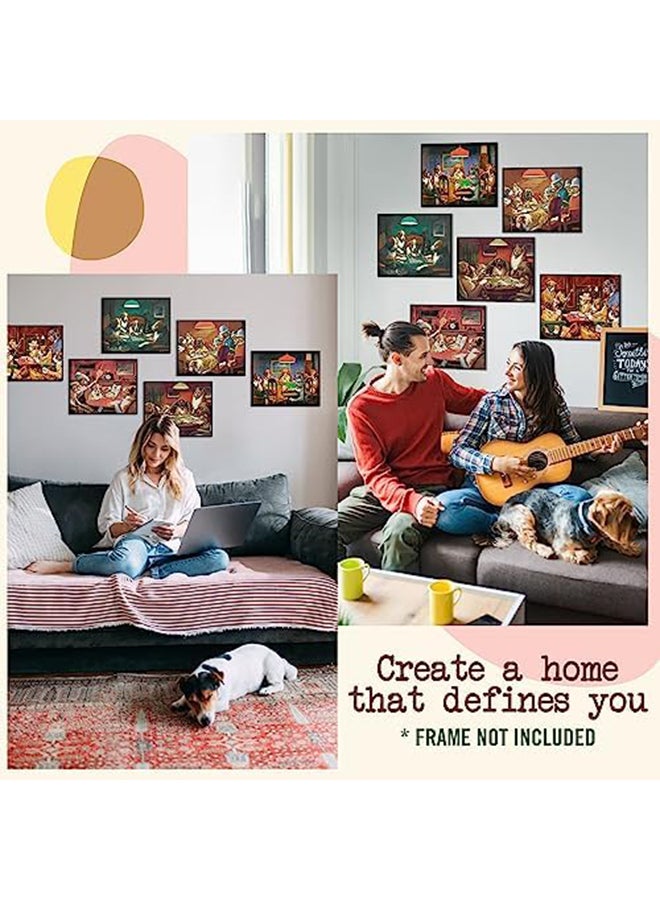 EKA - Set of 6 Motivational Wall Posters and Inspirational Quotes of Steve Jobs, Bill Gates, Elon Musk, Jack Ma, Mark Zuckerberg, Jeff Bezos Paper Print for Office, Home (Multicolour, 18X12) - Image 3