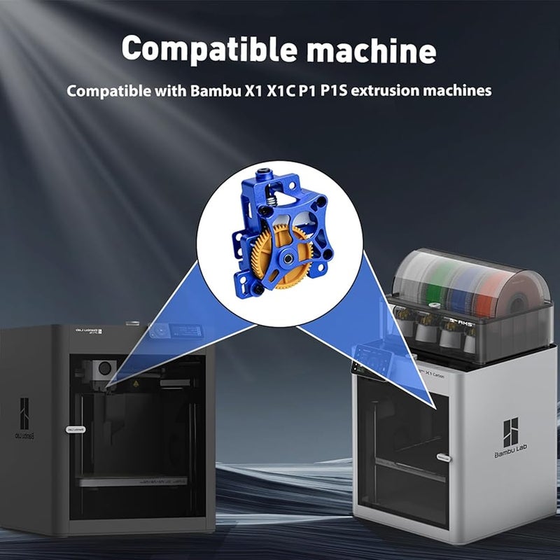 مجموعة بثق معدنية من ترس فولاذ مقوى للطباعة ثلاثية الأبعاد عالية الكفاءة - Image 3