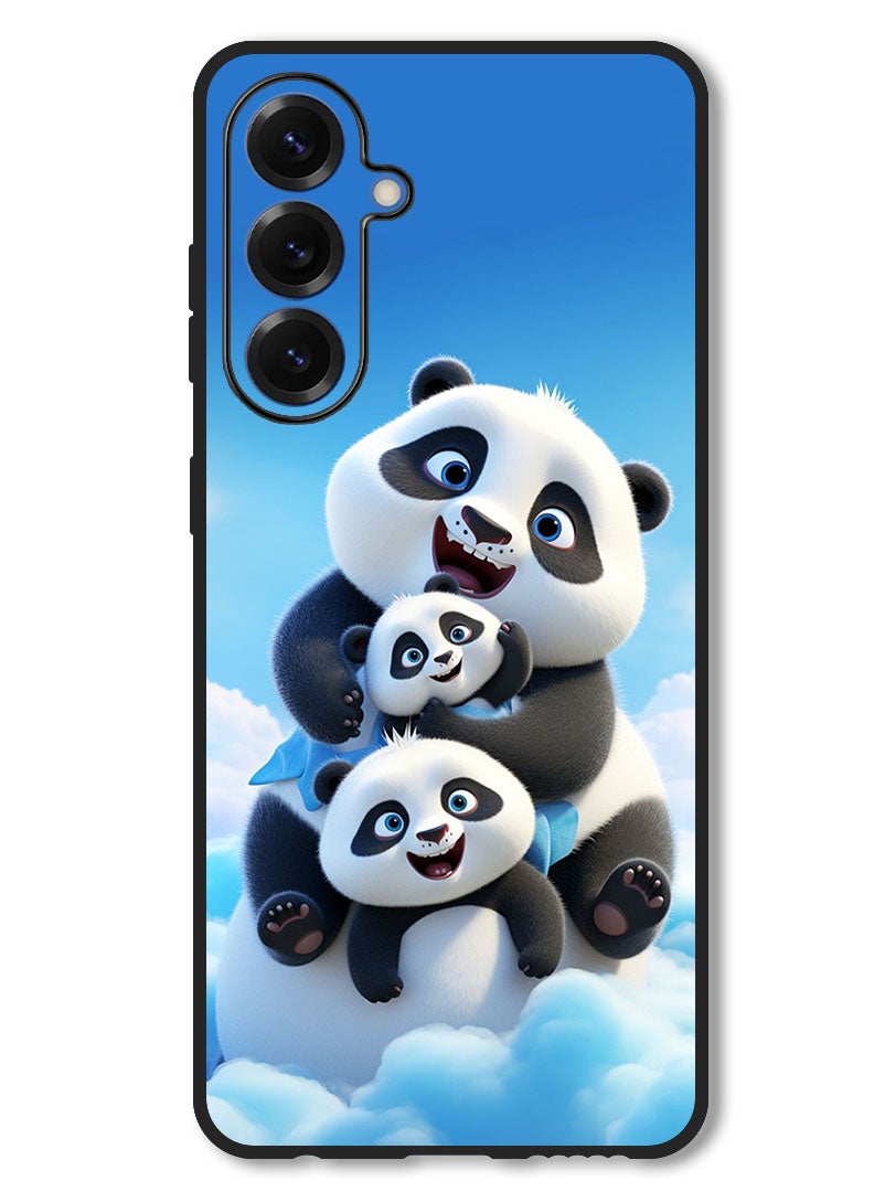 Theodor Case Compatible with Samsung Galaxy A26 Protection Shockproof Bumper Cover Panda 2 - Image 1