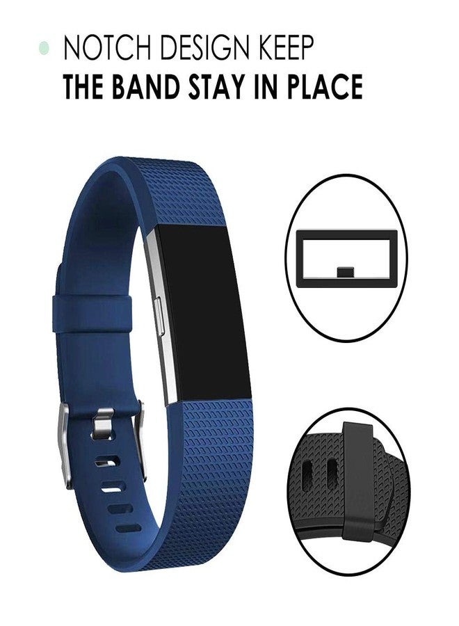ENJOYPRO Replacement Bands for Fitbit Charge 2, Special Edition Replacement Wristbands for Fitbit Charge 2 (Large, Blue) - Image 4