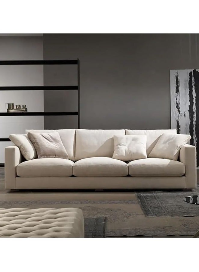 KARNAK Modern Couch Simple Sofa Minimalist Special Down White Sofa Designs Sofa Set Furniture Living Room - Image 3