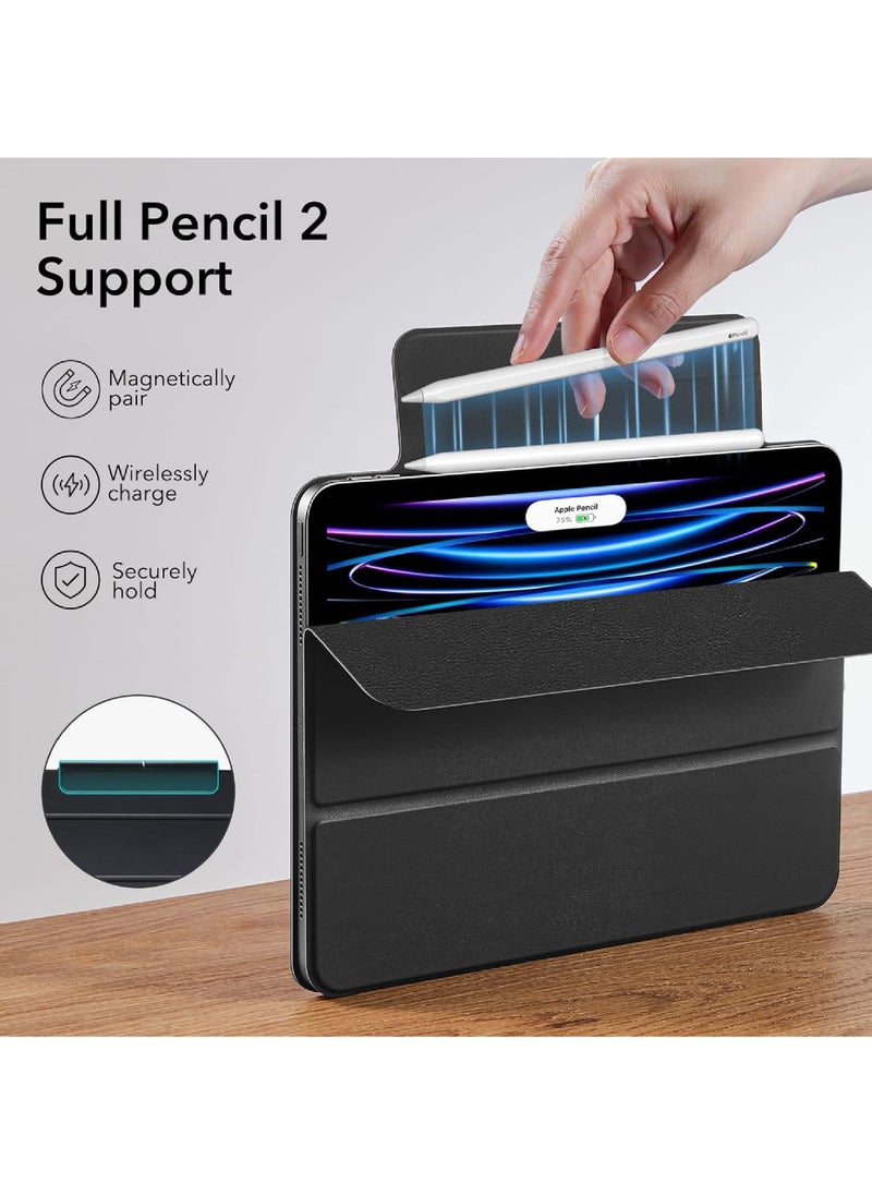 Rock Pow - Case For iPad Pro 11 Inch 2022/2021/2020 Case iPad 11 inch 4th/3rd/2nd Generation Convenient Magnetic Attachment 2 Way Stand Full Pencil 2 Support Rebound Magnetic Case - Image 1