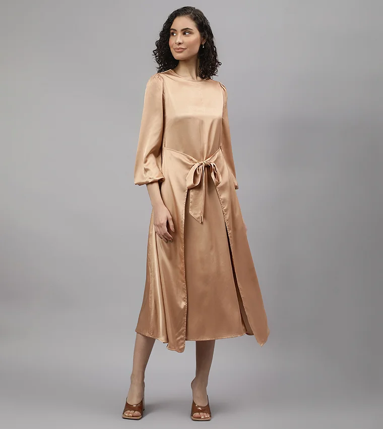 بيفرلي هيلز بولو كلوب فستان نسائي من بيفيرلي هيلز بولو كلوب منسوج