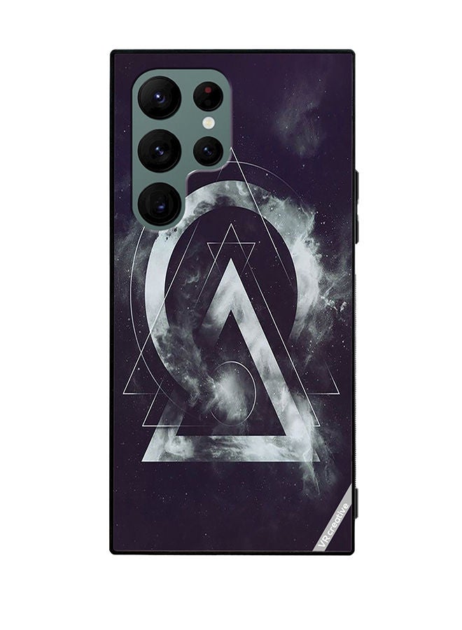 VR CREATIVE Protective Case Cover For Samsung Galaxy S22 Ultra 5G Abstract Design Multicolour - Image 1
