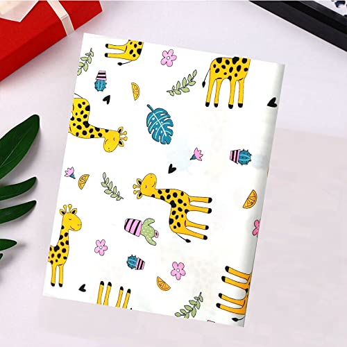 LitoTree Animal 2 8pcs Precut Fat Quarters Cotton Fabric Bundles - Animal Theme - DIY Crafting Series - 100% Cotton - Eco-Friendly - 18x22 Inches Each - Image 4