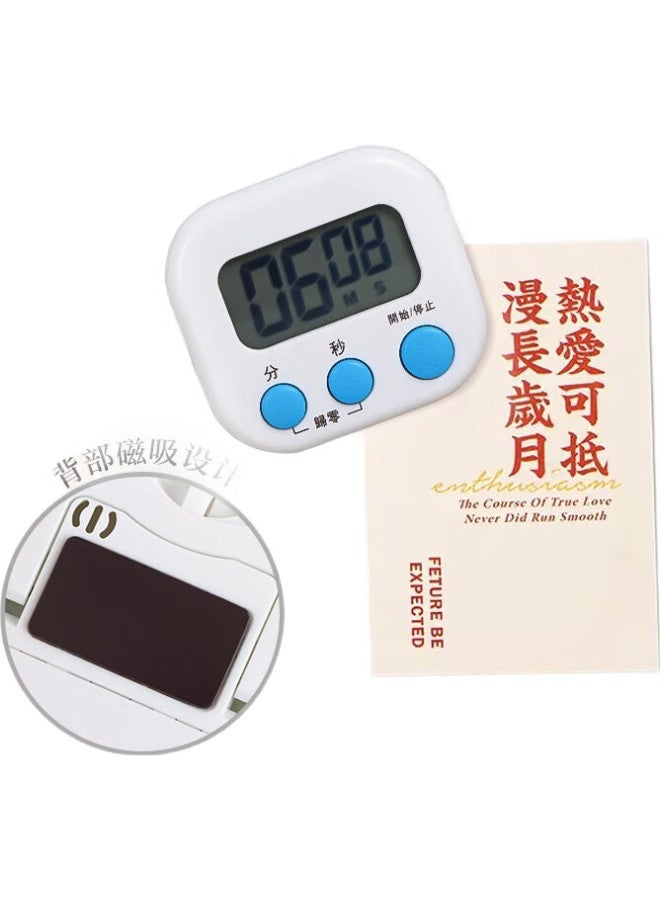 Tatanice Electronic Timer, Kitchen Timer Alarm, Student Study Countdown Reminder, Learning-Specific Time Management Exam Stopwatch Alarm - Image 3