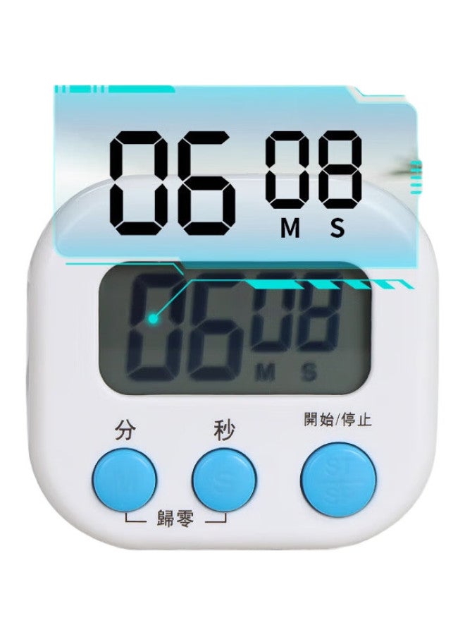 Tatanice Electronic Timer, Kitchen Timer Alarm, Student Study Countdown Reminder, Learning-Specific Time Management Exam Stopwatch Alarm - Image 1
